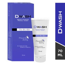 Dwash Creamy Moisturising Face Wash-70ml Pack Of 2