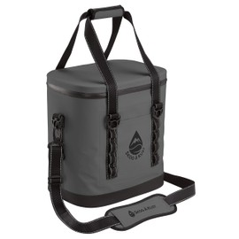 Skog Å Kust ChillSåk Airtight & Leakproof Soft Cooler Bags | Flip 24 Can Size Dark Grey