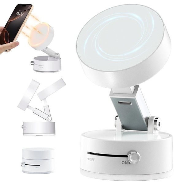 YOKNETIG Vacuum Magnetic Phone Holder, 360° Rotating Magnetic Porta Celular,