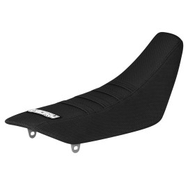 Enjoy Mfg 2002-2022 Kawasaki KLX 110 gripper seat cover    all BLACK w/ BLACK ribs #71