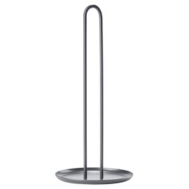 Zone Denmark Singles Standing Kitchen Roll Holder Metal Diameter 14.5 cm Height 32 cm Cool Grey