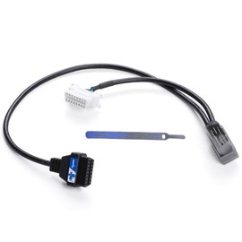 OBDII Splitter for Toyota and Nissan, bbfly-B65 OBD 2 Splitter 2 Way Extension Cable 2FT/60CM (B65 for Toyota and Nissan)