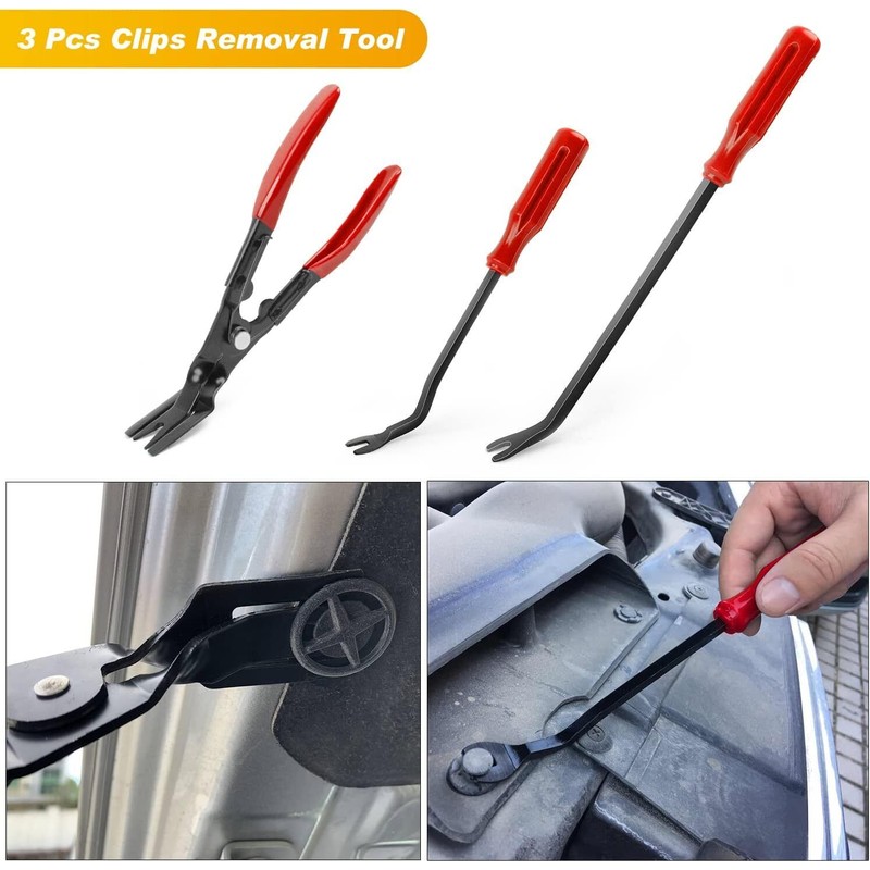 GOOACC 19 Piece Auto Trim Removal Tool Set Nylon Prying