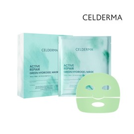 Celderma 셀더마 액티브 리페어 그린 하이드로겔 마스크(4매입) Selderma Active Repair Green Hydrogel Mask (4 pieces)
