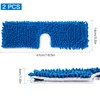 Dovcleing 2 Pack Microfiber Mop Refills Compatible with O-Cedar Dual-Action