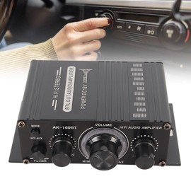Power Amplifier Bluetooth 5.0 Connection 20W X 2 High Output Independent Tone Control Stereo Amplifier for Karaoke Home Theater Car Radio System