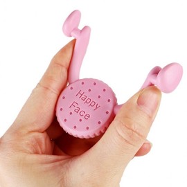 Smile Maker Facial Expression Trainer for Interviews and Announcers Pink 10ea