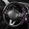 Premium Forged Carbon Fibre Steering Wheel Cover, Universal Fit for
