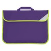 Zeco Hi-Vis School Book Bag (Purple)