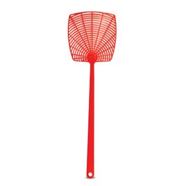 PIC 274-INN Plastic Fly Swatter Assorted Neon Plastic Fly Swatter – Single Orange Pack of 5