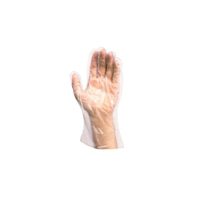 VEPATIM 1000 Disposable Gloves Made of HDPE Blocked Perforated Universal