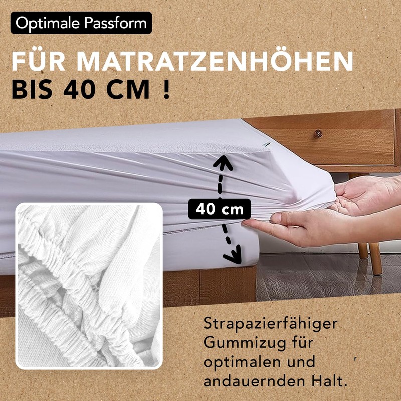 Ôhm Mattress Protector 135 x 190 cm | Mattress Topper