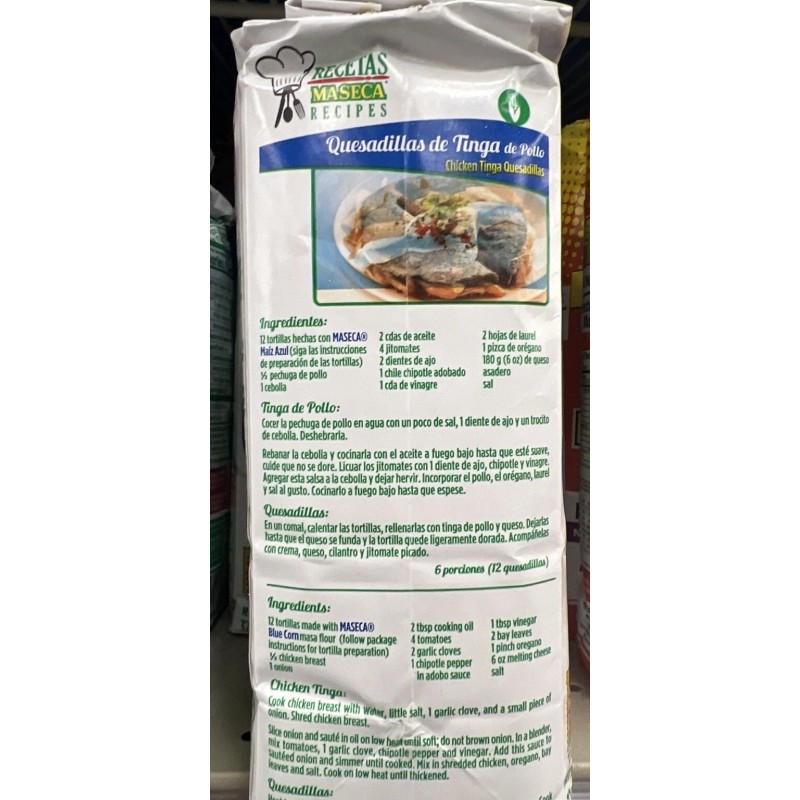 MASECA 5 MASECA Blue Corn Instant Masa Flour - Masa