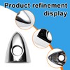 CZShiYue Car Front Left Exterior Door Handle Lock Cover Fit