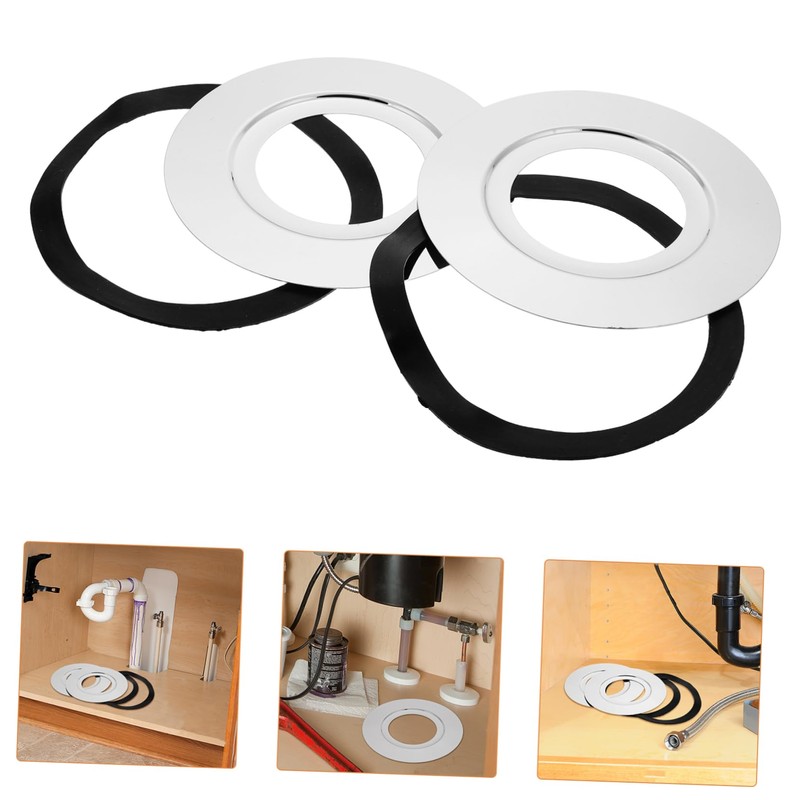 Operitacx 2 Sets Kitchen Sink Stopper Garbage Disposal Drain Adapter