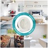 HG POWER 6 Inch Soffit Vent，Round Air Vent Cover with