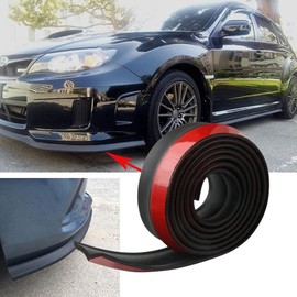 one+lifestyle Lip Spoiler, Under Lip Molle, 8.5 ft (2.5 m), Universal Use, EPDM Rubber Sponge Material, Compatible with Most Vehicles, Fender, Aero, Scratch, Prevention, Dress Up, Chin Spoiler,