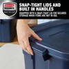 Rubbermaid Roughneck Tote 14 Gal, 6 Pack, Made in USA,