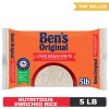 BEN'S ORIGINAL Enriched Long Grain White Rice, Parboiled Rice, 5