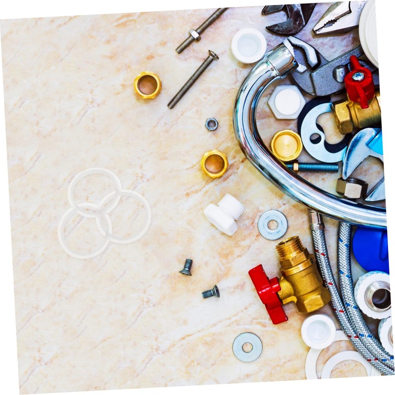 DOITOOL 9pcs Bathroom Sink Mounting Ring Sealing Gasket Easy Install