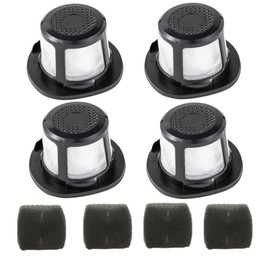 PURexpert Replacement Reusable Filter Kit for Bissell Adapt Ion Stick Vacuum Filter and PowerLifter Ion Pet Filter and Featherweight XRT Stick Vacuum and Readyclean Cordless Stick Vac (4 Pack)