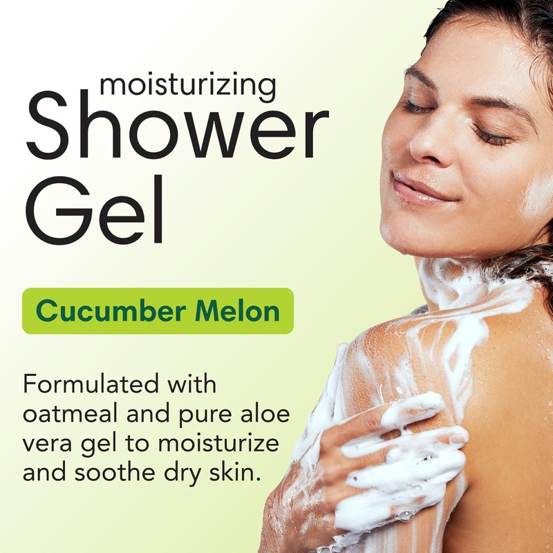 ShiKai Daily Moisturizing Shower Gel (Cucumber Melon, 12 oz) |
