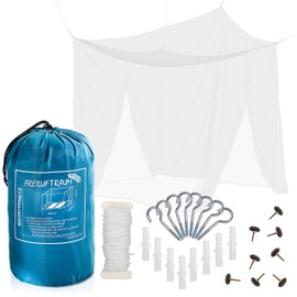 Outdoor space – large mosquito net for double beds, 200 x 220 x 200 cm