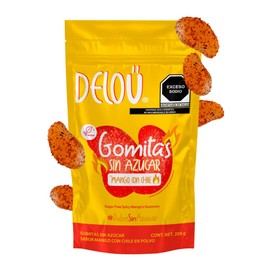 Deloü Gomitas Sin Azúcar - Keto Endulzadas con Monk Fruit 200g                                                                                        