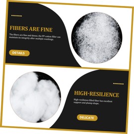 STOBOK 1bag Filling for Stuffed Animals and Pillows Lightweight and Portable Toy Stuffing Safe and Craft Material for Handmade Projects