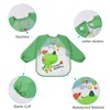 Vicloon Baby Bibs with Long Sleeves, Pack of 4 Waterproof