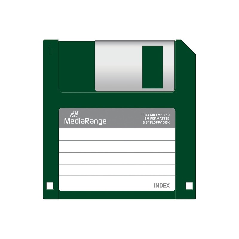 MEDIARANGE MR200 Floppy Floppy Disc (1.4MB, Pack of 10)