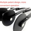 Adjustable Pastry Cutter, 5 Wheel Stainless Steel Dough Divider,Non-stick coating