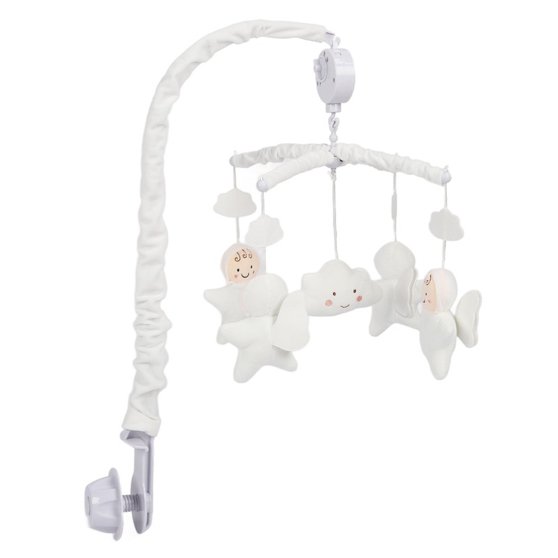 Baby Bed Bell Soft Plush Baby Crib Bell Visual Development