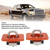 2pcs Stainless Steel Bull Ring Truck Bed Side Tie Down