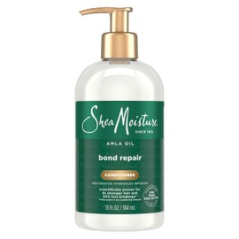 Shea Moisture Bond Repair Conditioner Amla Oil Strengthens And Repairs Hair Bonds With Hydroplex Technology And Amla Oil For Less Breakage With Restorative HydroPlex Infusion 13 FlOz