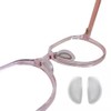 BEHLINE Eyeglass Nose Pads, Plug-in Replacement Glasses Nose Pieces Soft