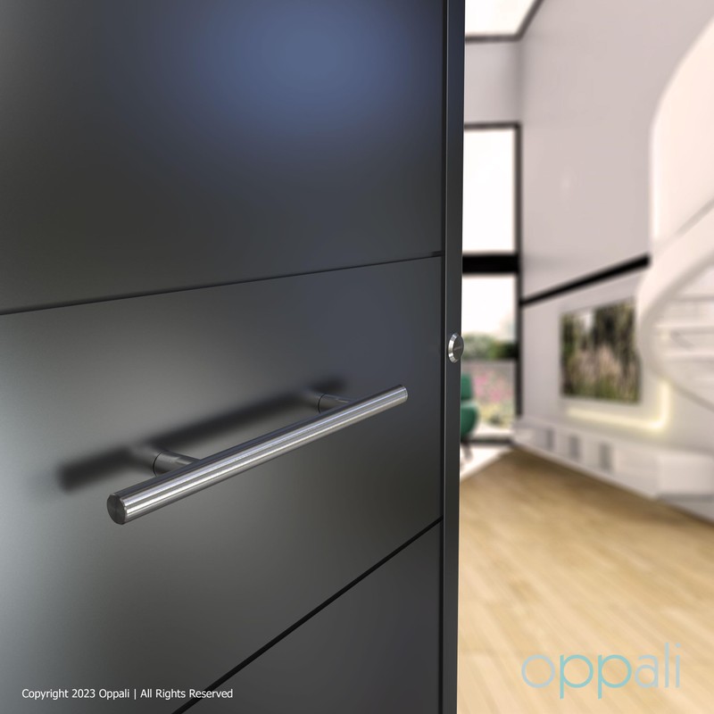 oppali Brushed Stainless Steel 304 Entrance Door Pull Handle |