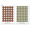 Surrey Targets 3cm & 2cm Shooting Targets A4 Sheets Airsoft