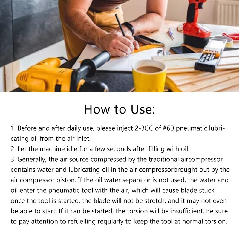 Inline Mini Air Drill with a 3/8 Keyless Chuck,20000rpm High