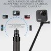 26cm exteded to1.2m (3.9ft) Long Invisible Carbon Fiber Selfie Stick