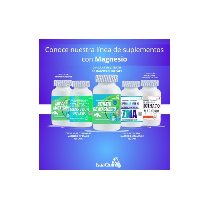 Citrato de Magnesio Natural de 250 G