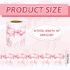FYSUIMU 32.8 Ft Pink Bow Bulletin Board Border Coquette Bowknot