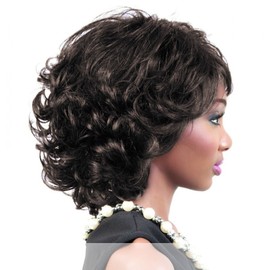 Motown Tress (Godiva) - Synthetic Full Wig in DARKEST BROWN
