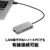 Buffalo LUD-U3-AGHSV/N Giga Compatible Docking Station LAN Adapter with Wired