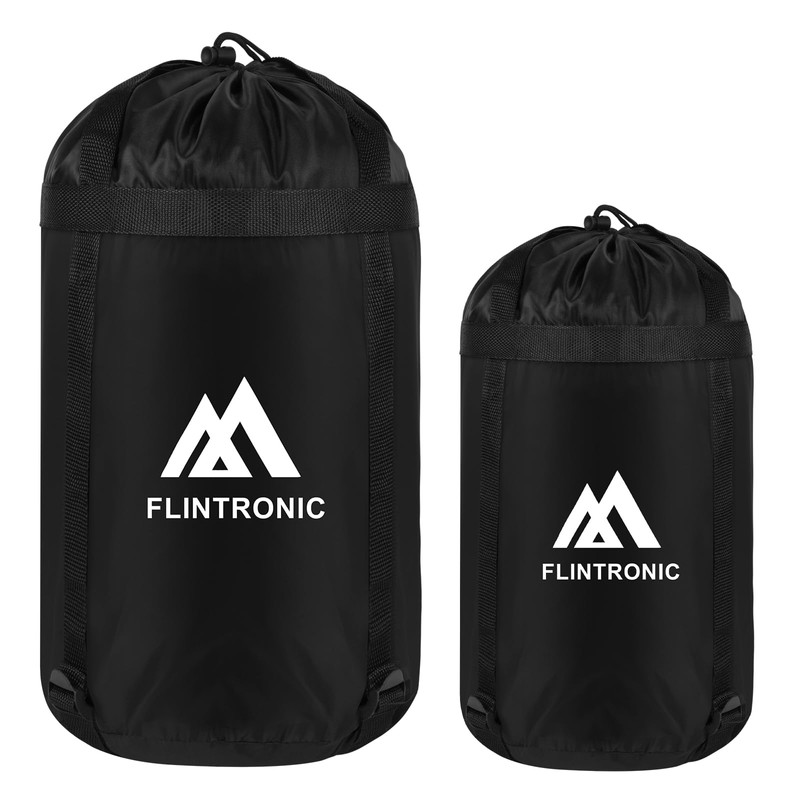 Flintronic 2 Pcs Compression Stuff Sack for Sleeping Bag, Lightweight
