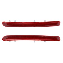 MASO 2 x reflectors for rear bumper suitable for L-over LR3 Discovery 3 / LR4 Discovery 4, suitable for R-ange R-over Sport/Sport Supercharged