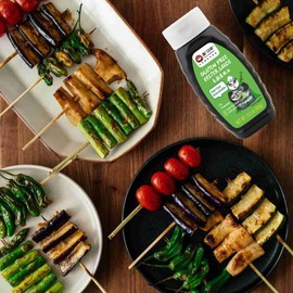 Sauce Grandmaster Oyster Sauce 2 Pack - 1 70%-Oyster Juice, 1 Matsutake - Gluten Free for Wings, Chicken, Beef, Pork, Seafood, Noodles, and More. Non GMO, No Preservatives, Vegan, BPA free