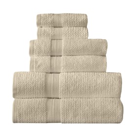 Arm & Hammer Quick Dry Bath Towel Set, 6 Piece, Khaki