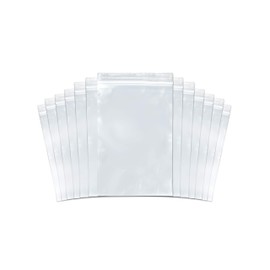 SNL Quality Zipper Lock Reclosable Clear Disposable Plastic Bags, Strong | 4" X 6" - 2 MIL - 100 Bags