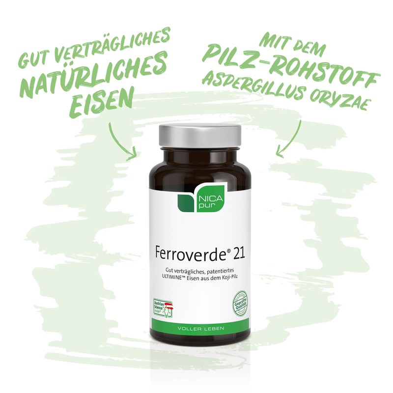 Nicapur Ferroverde 21 Capsules Pack of 60